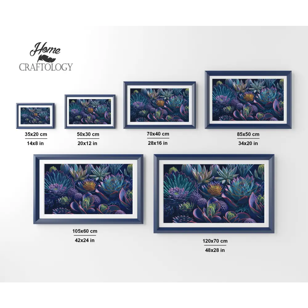 Amazing Succulents - Premium Diamond Painting Kit - Diamond Painting Kit