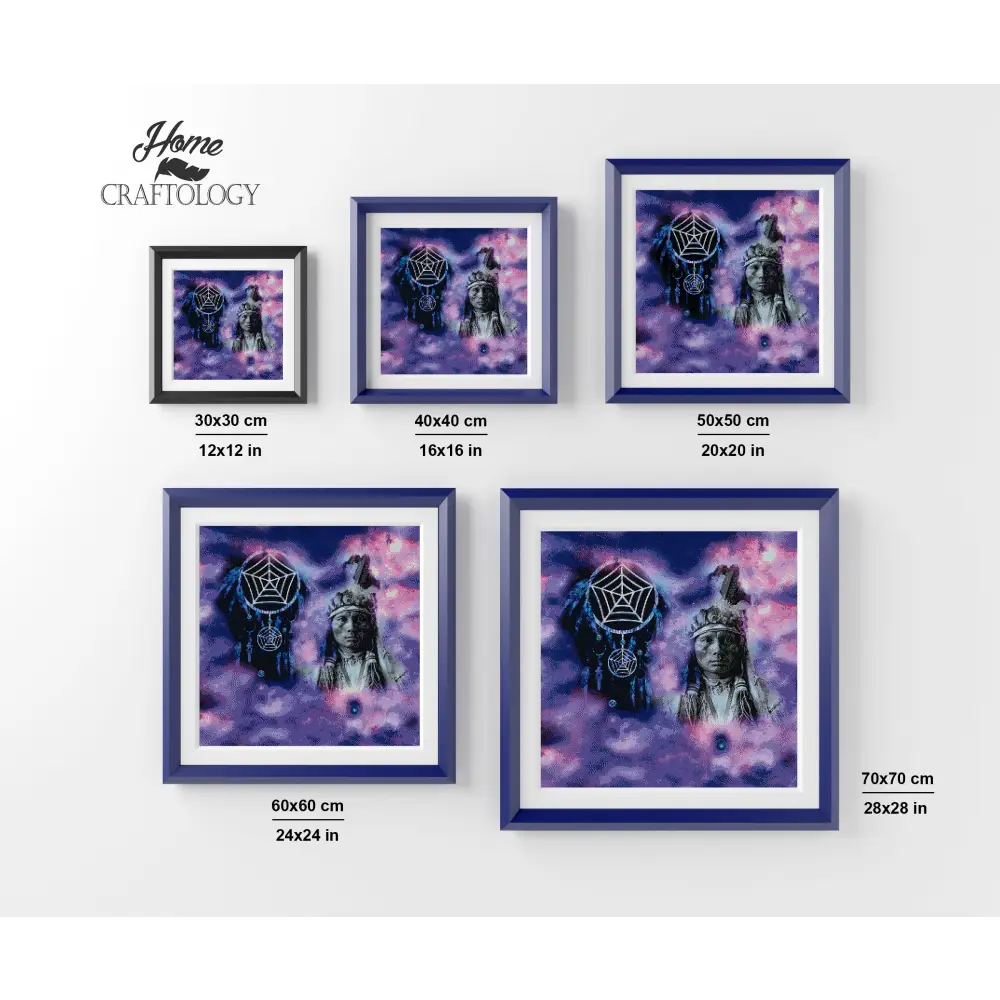 American Indian Dreamcatcher - Premium Diamond Painting Kit - Diamond Painting Kit