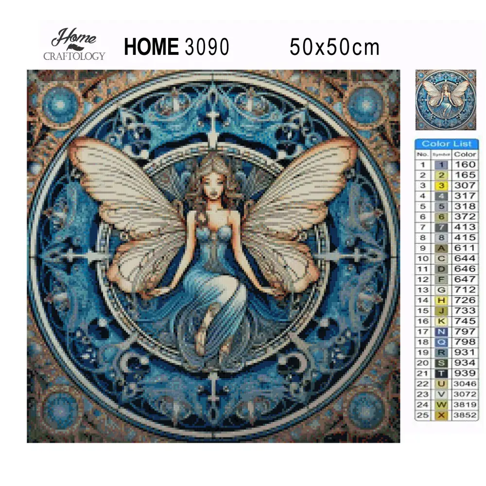 Angel Mandala - Exclusive Premium Diamond Painting Kit - Diamond Painting Kit