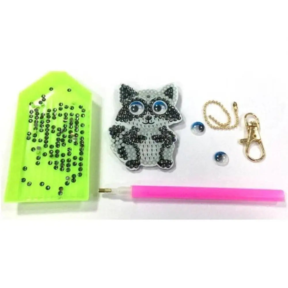 Animals - Diamond Painting Keychain - Keychain