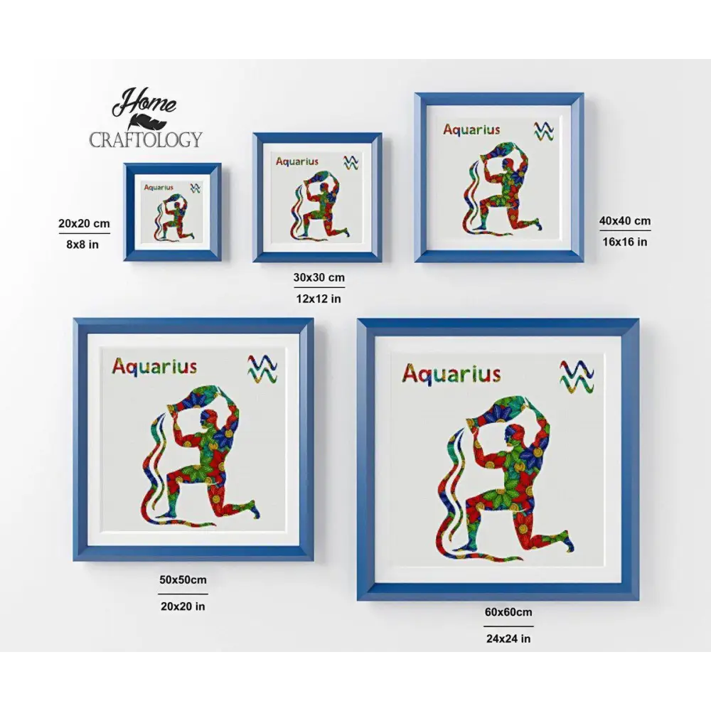 Aquarius - Diamond Painting Kit - Home Craftology