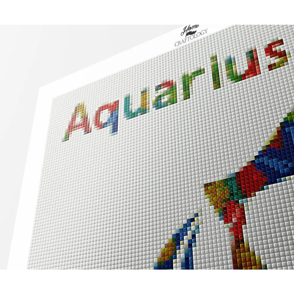 Aquarius - Premium Diamond Painting Kit - Diamond Painting Kit