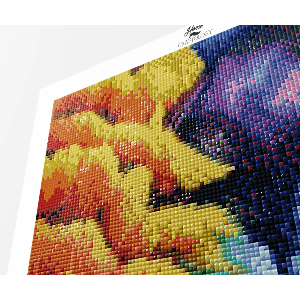 Astronaut in Autumn - Premium Diamond Painting Kit - Diamond Painting Kit