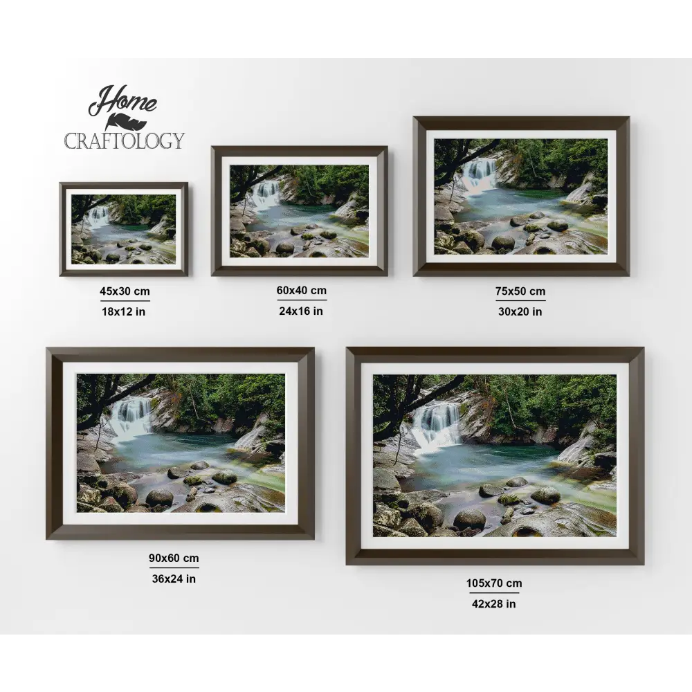 Australian River - Premium Diamond Painting Kit - Diamond Painting Kit