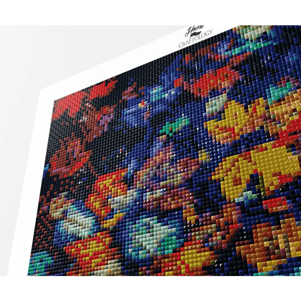 Autumn Leaves in Water - Premium Diamond Painting Kit - Diamond Painting Kit
