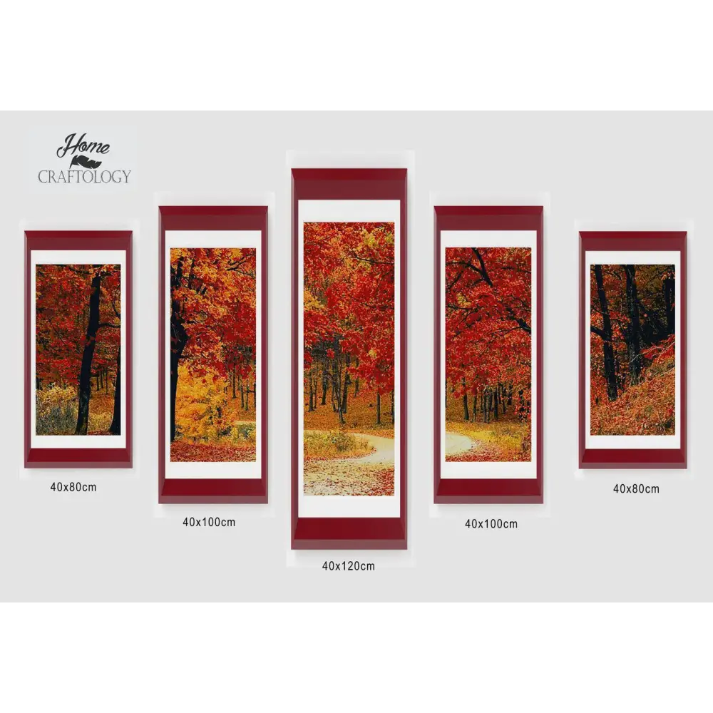 Autumn Panel - Diamond Painting Panels - Large / Square - Diamond Painting Cross Stitch