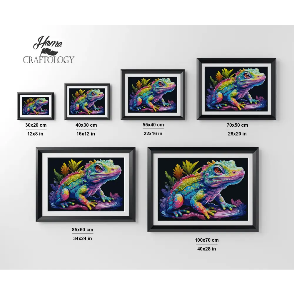 Baby Reptile - Premium Diamond Painting Kit - Diamond Painting Kit