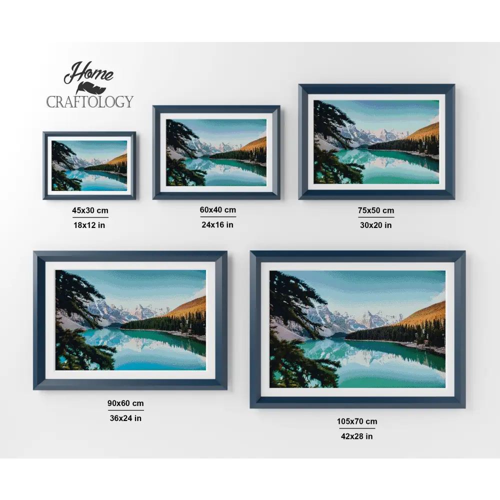 Banff Alberta - Premium Diamond Painting Kit - Diamond Painting Kit