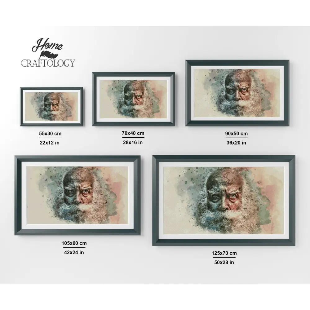 Bearded Old Man - Premium Diamond Painting Kit - Diamond Painting Kit