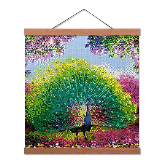 Beautiful Peacock Feathers - Premium Diamond Painting Kit - Diamond Painting Kit