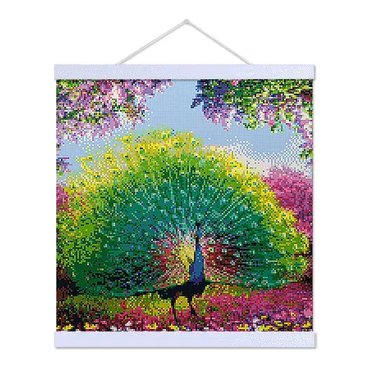 Beautiful Peacock Feathers - Premium Diamond Painting Kit - Diamond Painting Kit