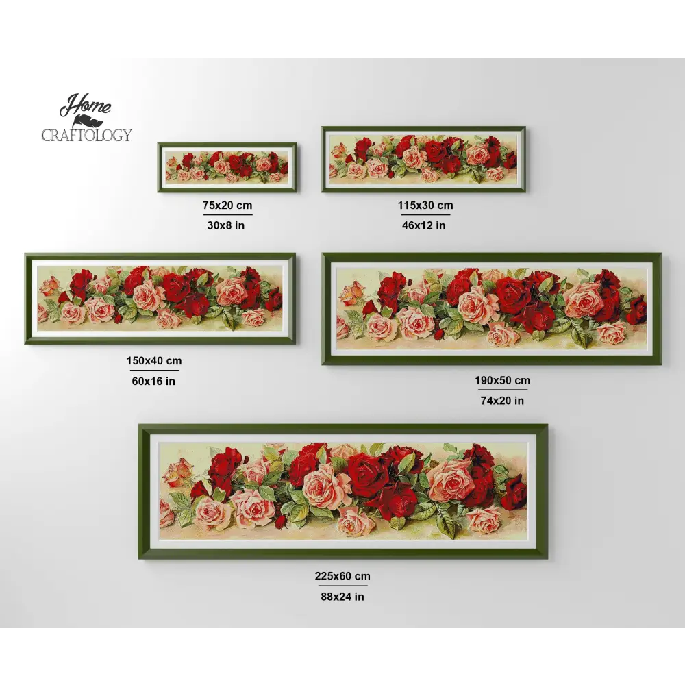 Bed of Roses - Premium Diamond Painting Kit - Diamond Painting Kit