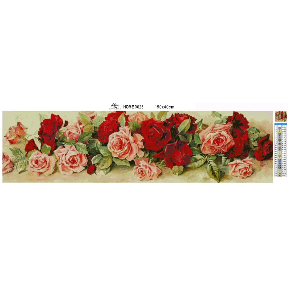 Bed of Roses - Premium Diamond Painting Kit - Diamond Painting Kit