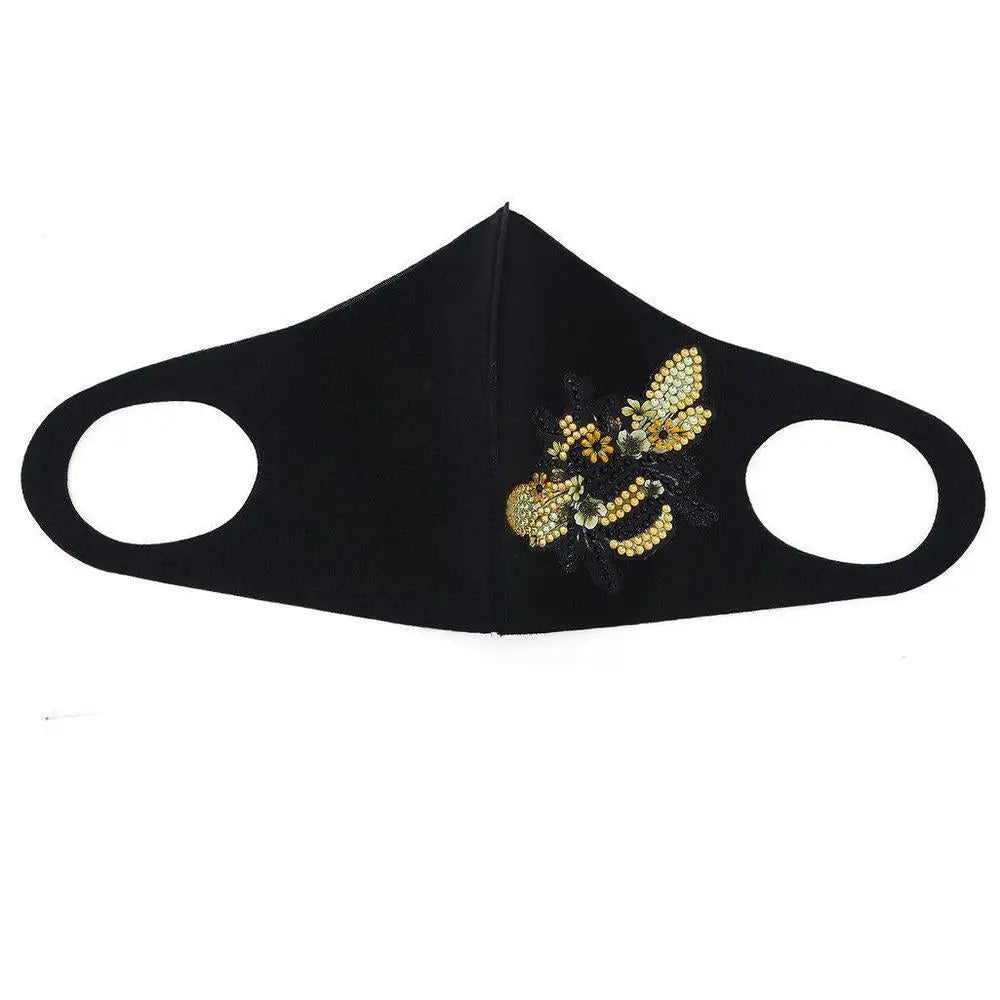Bee - Diamond Painting Face Mask - Face Mask