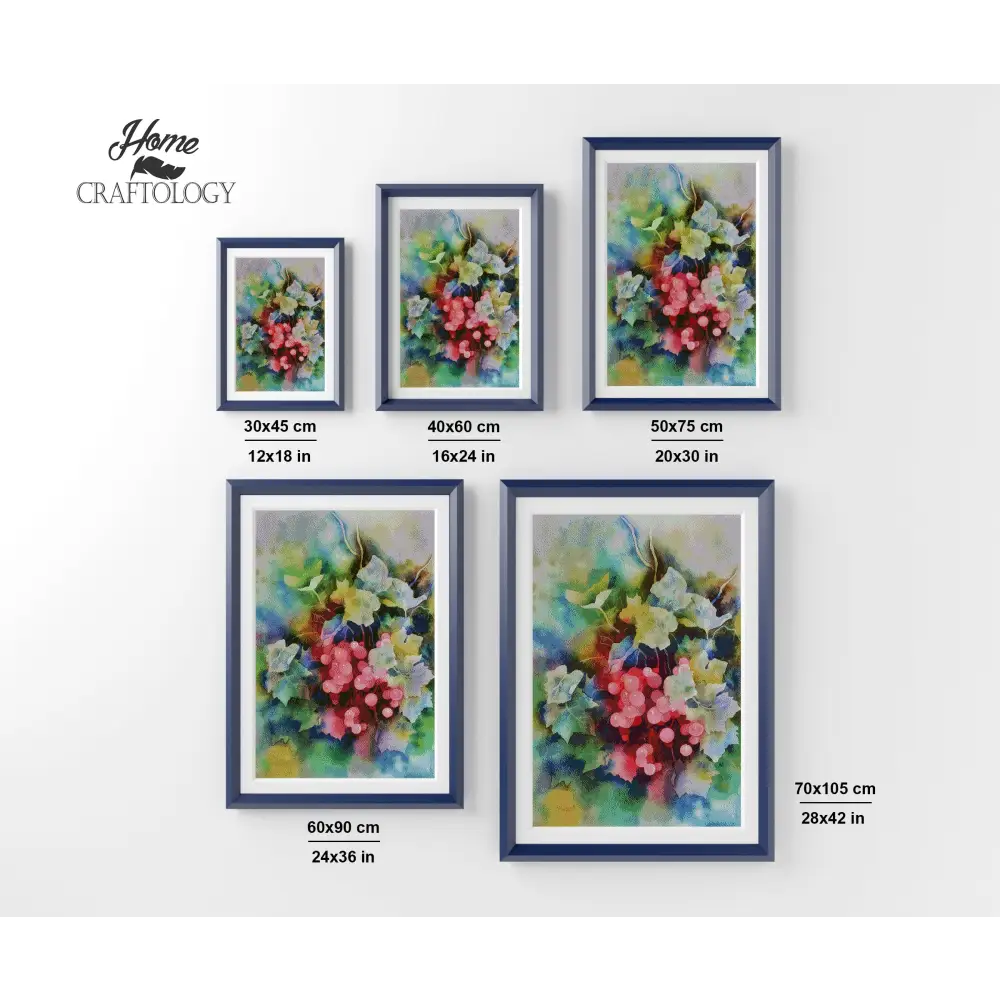 Berries Painting - Premium Diamond Painting Kit - Diamond Painting Kit