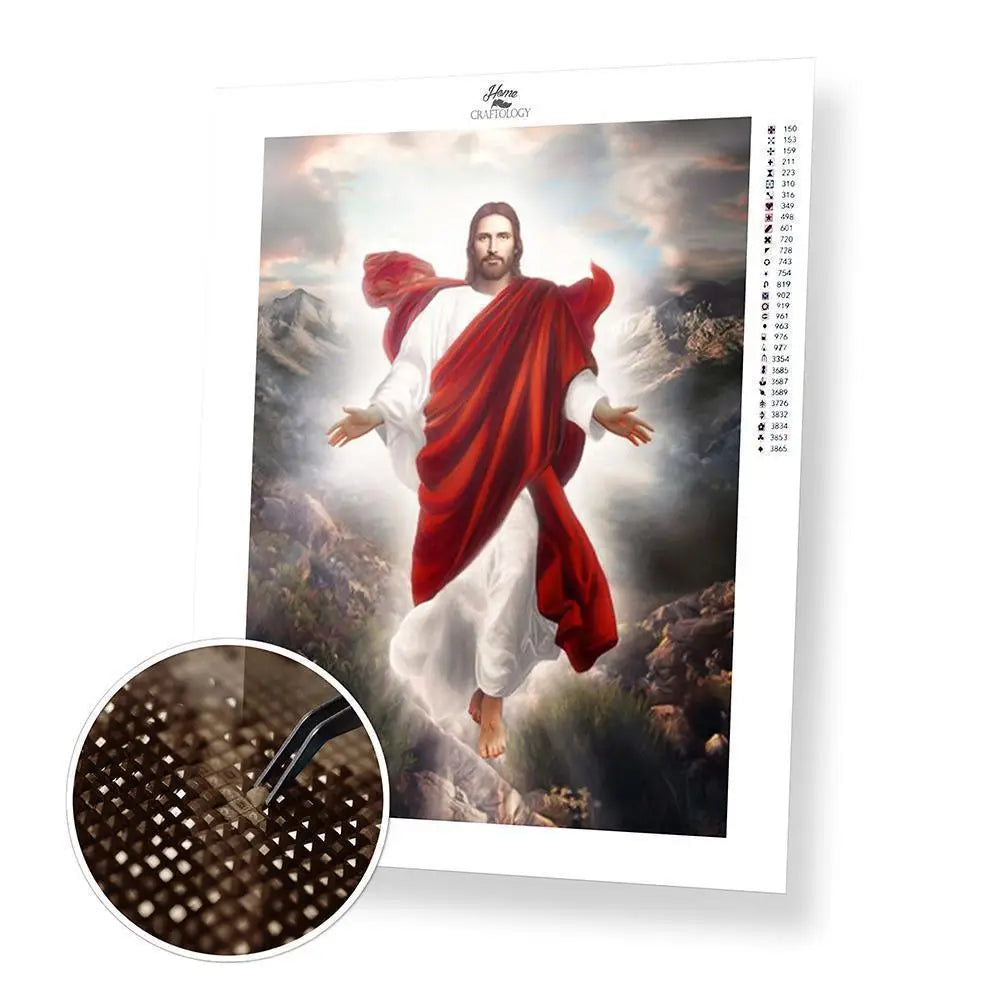 Best Selling Christianity Diamond Painting Kits - Jesus Christ - 50x70cm / 20x28’’ (Recommended) Square - Diamond