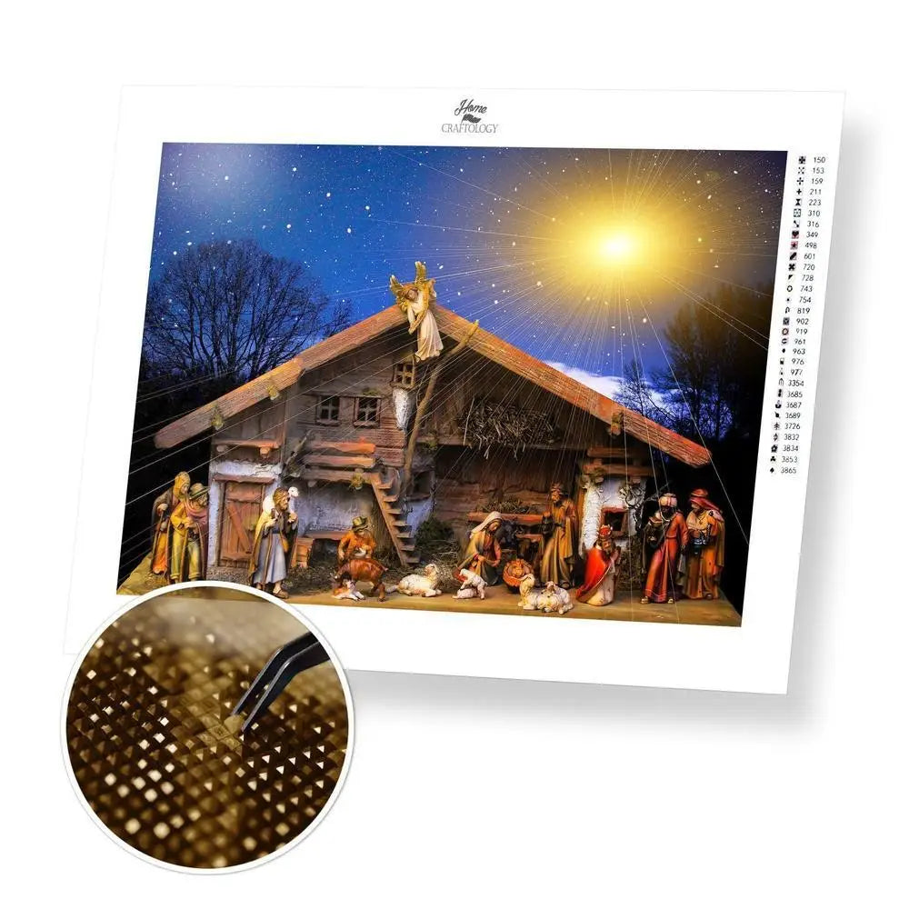 Best Selling Christmas Diamond Painting Kits - Birth of Jesus - 75x50cm / 30x20’’ (Recommended) Square