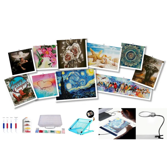 Best Selling Kits and Accessories Bundle - Diamond Painting Cross Stitch