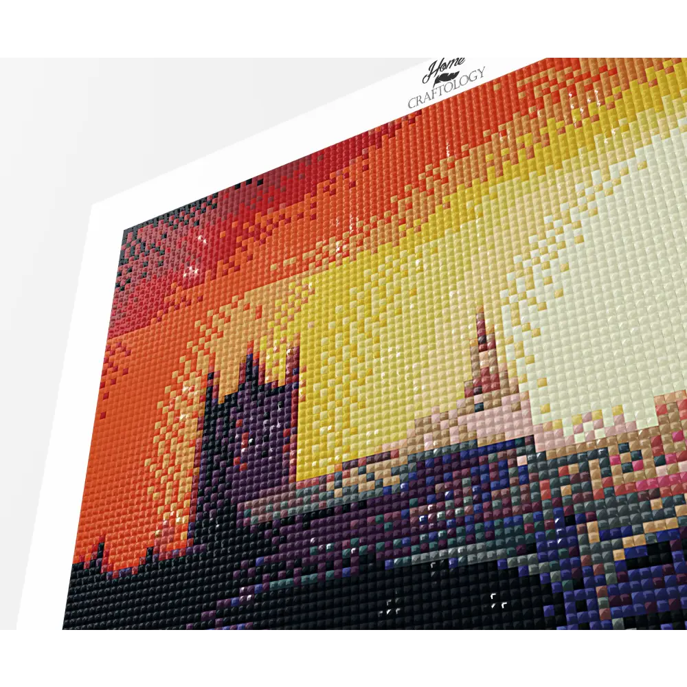 Big Ben Reflection - Premium Diamond Painting Kit - Diamond Painting Kit