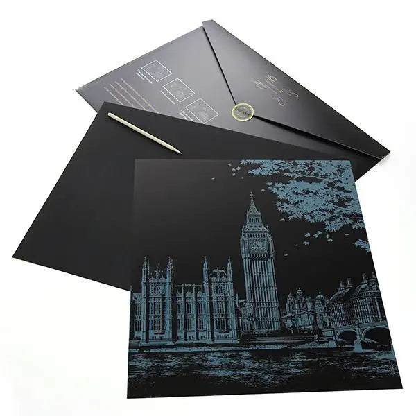 Big Ben UK - Scratch Painting Kit - Scratch Painting