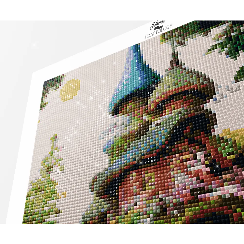 Big Mushroom House - Premium Diamond Painting Kit - Diamond Painting Kit