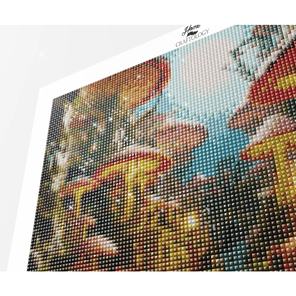Big Mushrooms - Exclusive Premium Diamond Painting Kit - Diamond Painting Kit