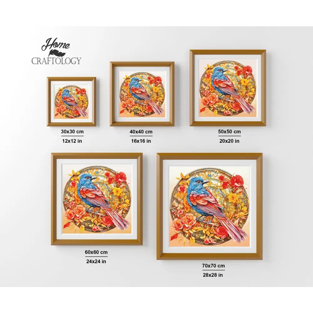 Bird Mandala - Exclusive Premium Diamond Painting Kit - Diamond Painting Kit