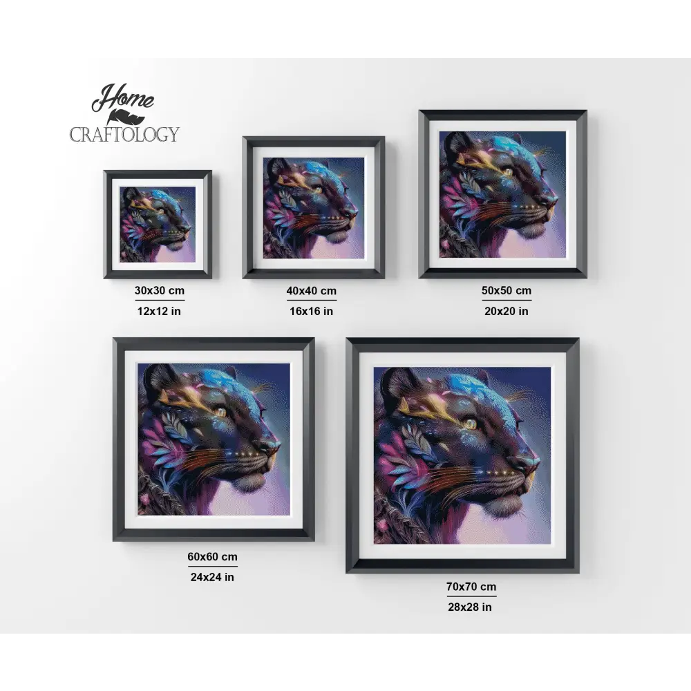 Black Panther - Premium Diamond Painting Kit - Diamond Painting Kit