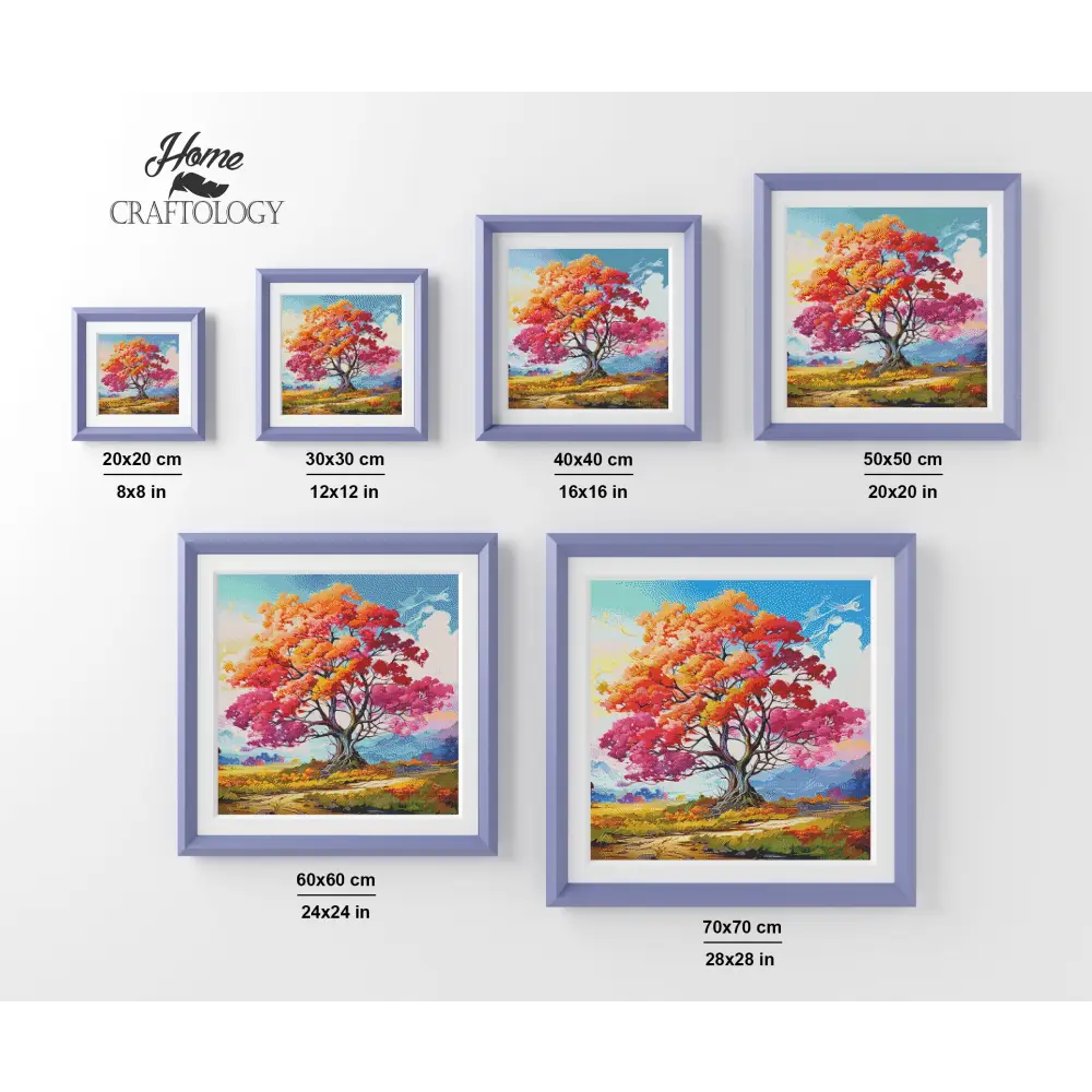 Blooming Tree - Exclusive Premium Diamond Painting Kit - Diamond Painting Kit