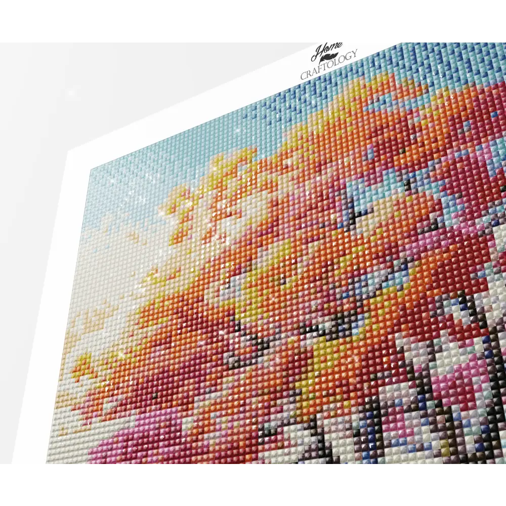 Blooming Tree - Exclusive Premium Diamond Painting Kit - Diamond Painting Kit