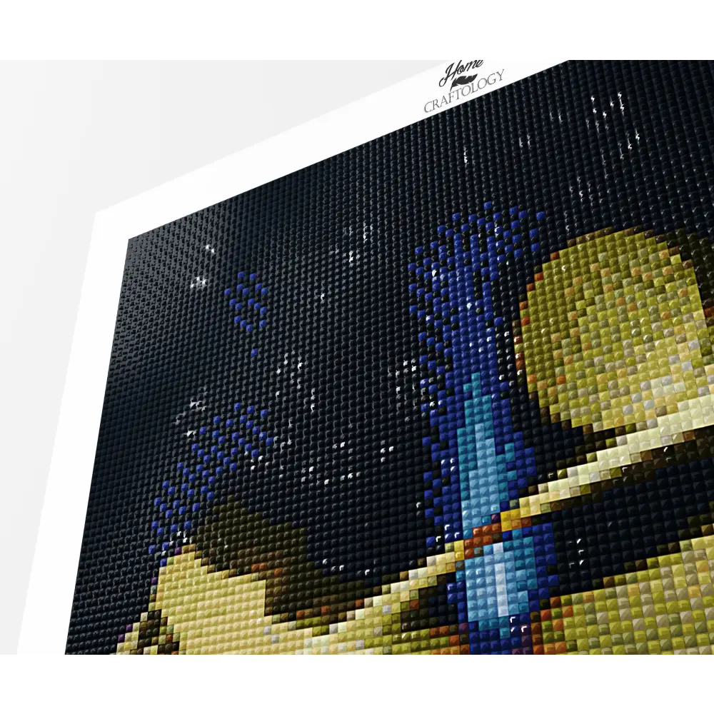 Blue Guitar - Premium Diamond Painting Kit - Diamond Painting Kit