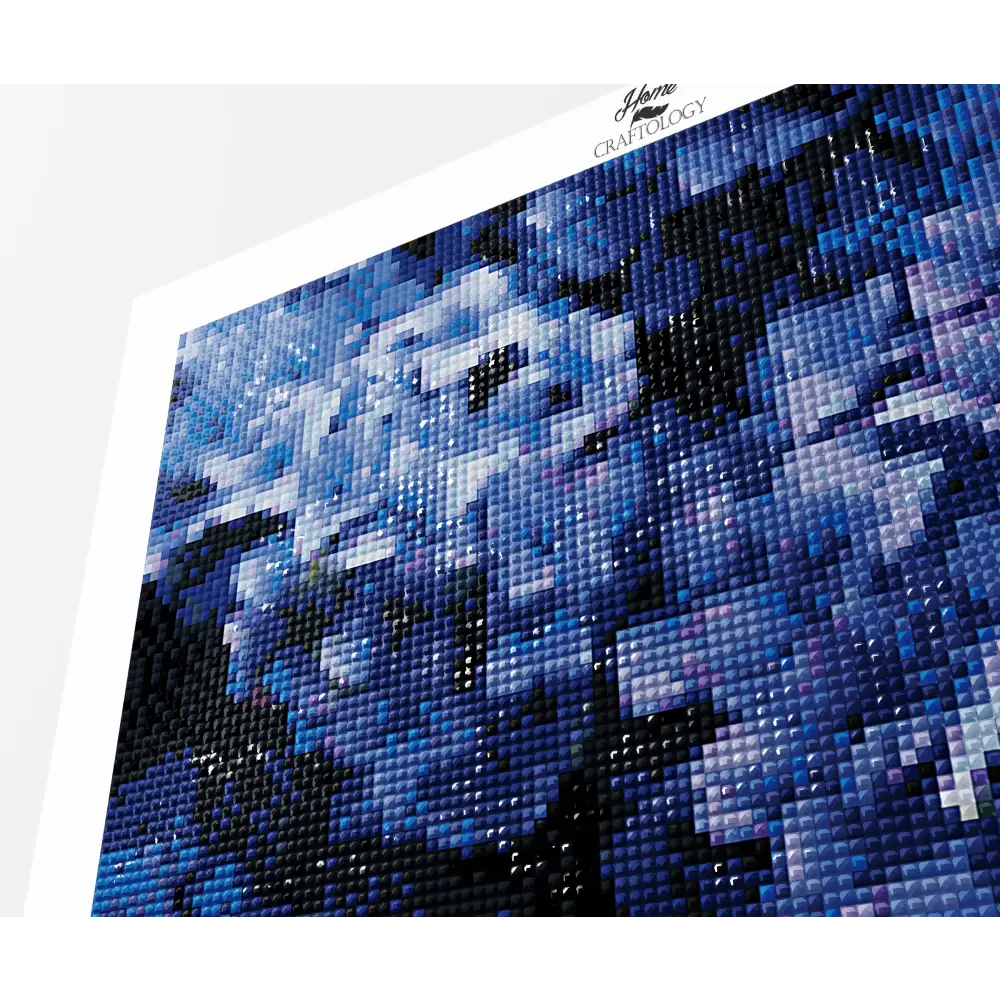 Blue Hydrangeas - Premium Diamond Painting Kit - Diamond Painting Kit