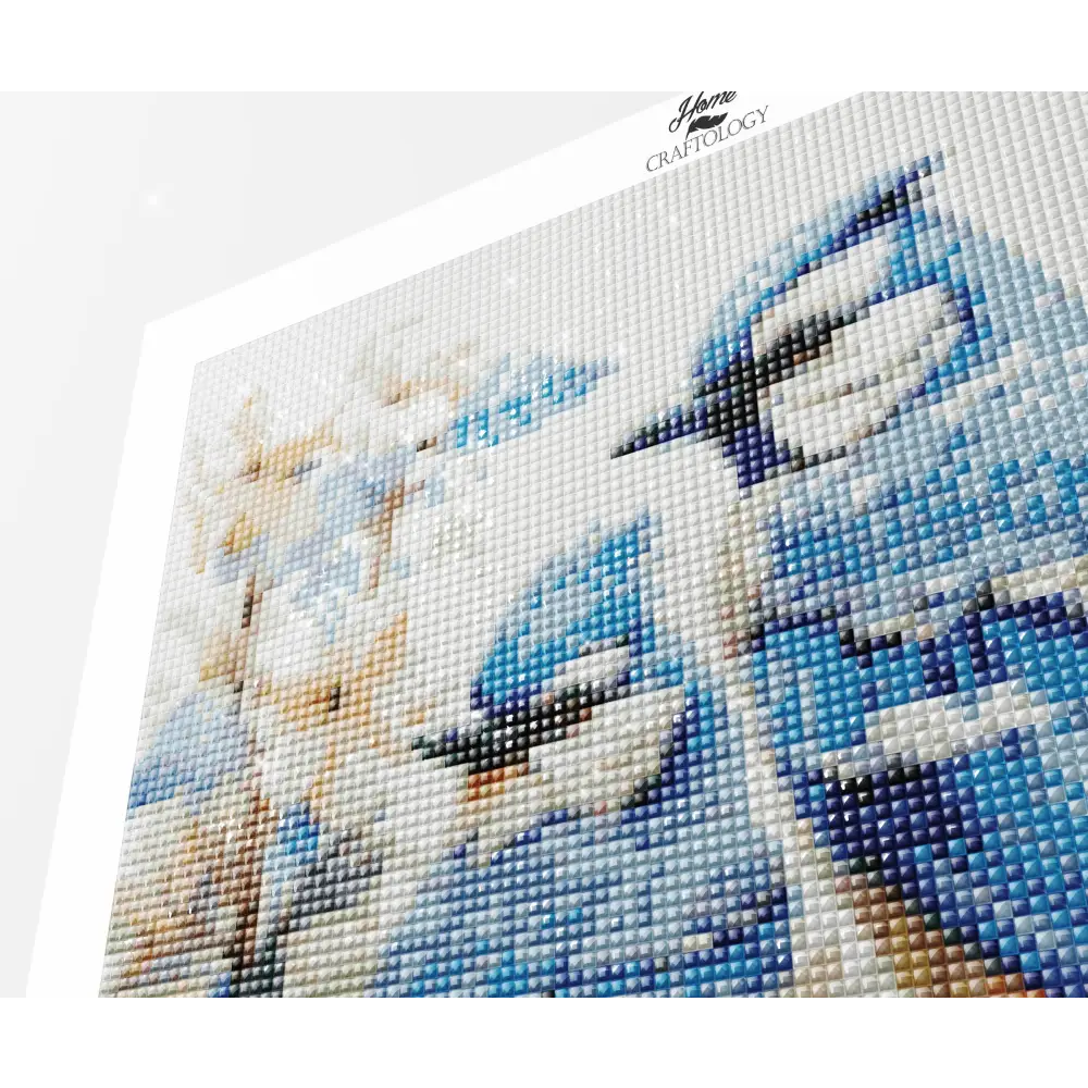 Blue Jays - Exclusive Premium Diamond Painting Kit - Diamond Painting Kit