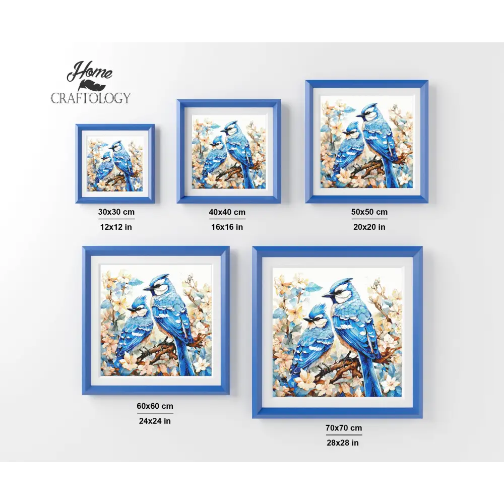 Blue Jays - Exclusive Premium Diamond Painting Kit - Diamond Painting Kit