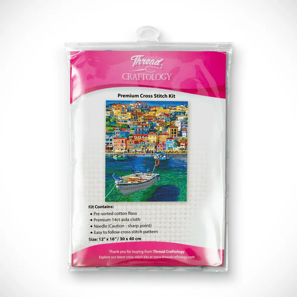 Boat on the Water Kit - Cross Stitch - Cross Stitch Kit