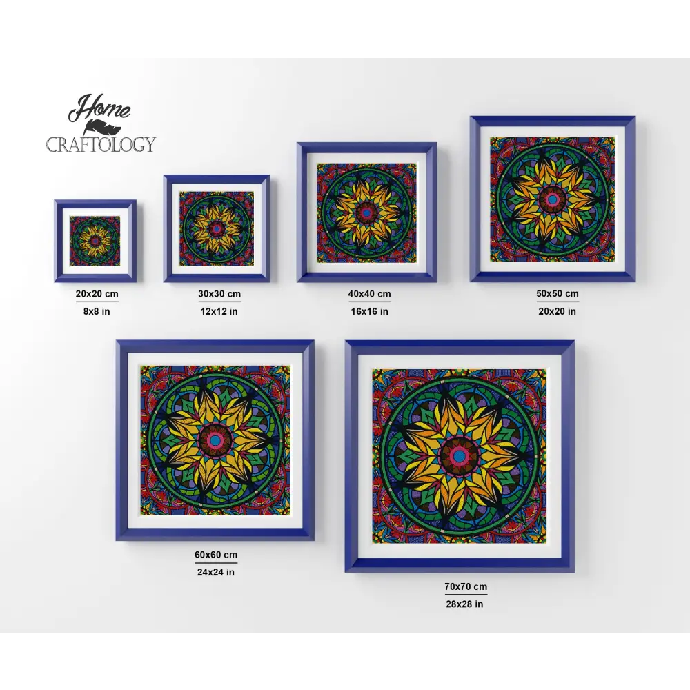 Bohemian Mandala - Premium Diamond Painting Kit - Diamond Painting Kit