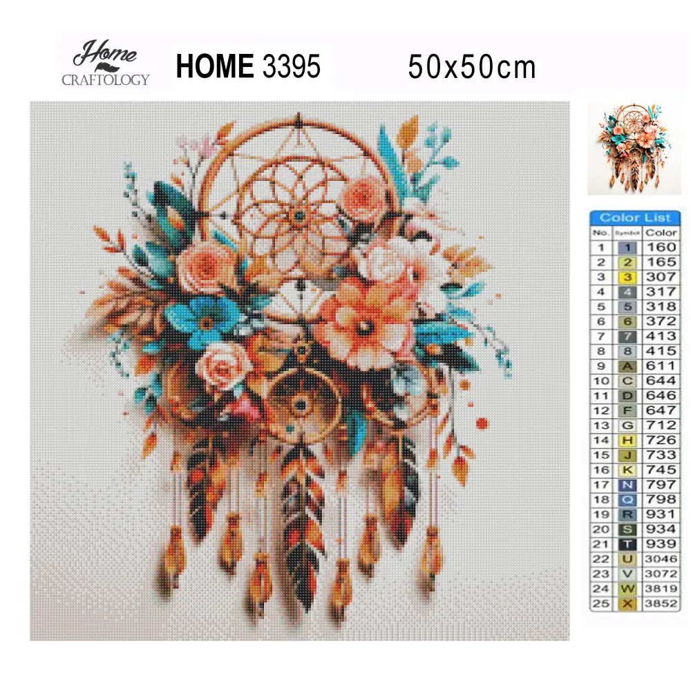 Boho Dreamcatcher - Exclusive Premium Diamond Painting Kit - Diamond Painting Kit
