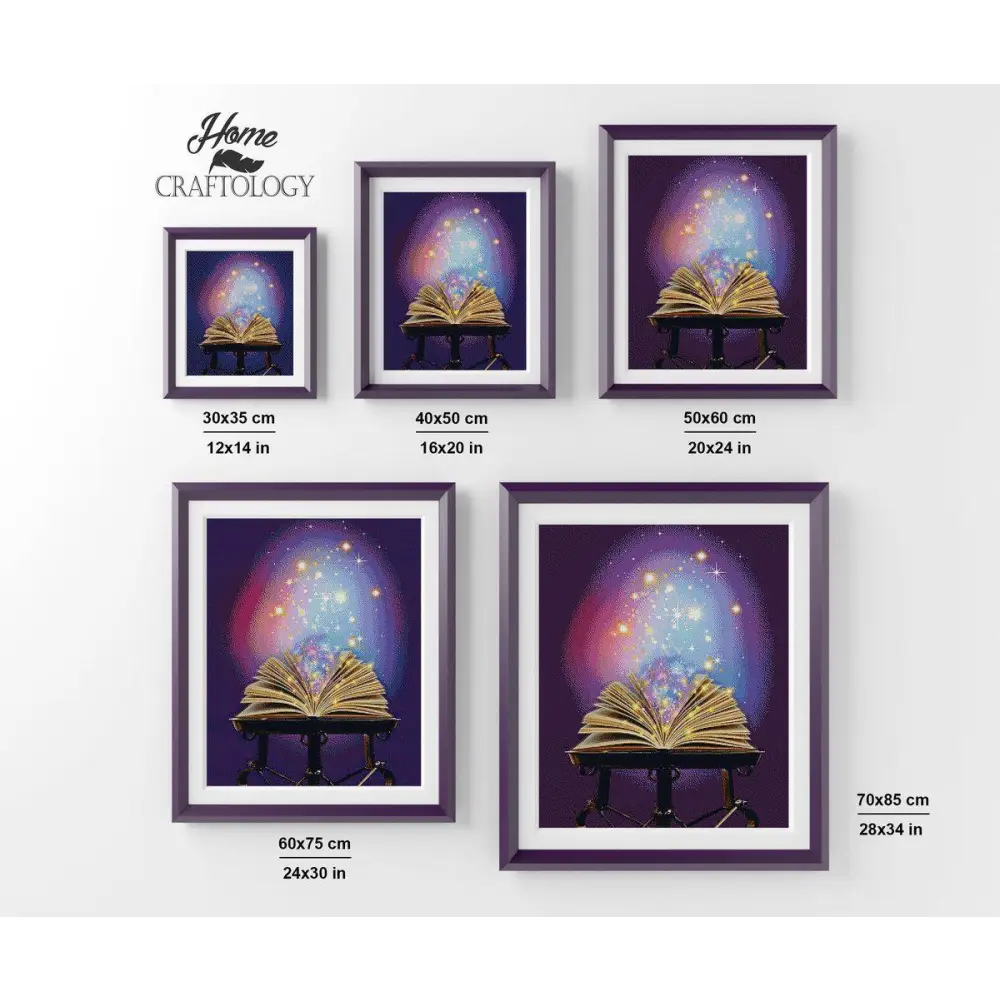Book of Magic - Premium Diamond Painting Kit - Diamond Painting Kit