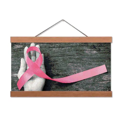 Breast Cancer Ribbon - Exclusive Premium Diamond Painting Kit - Diamond Painting Kit