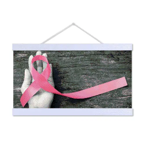 Breast Cancer Ribbon - Exclusive Premium Diamond Painting Kit - Diamond Painting Kit