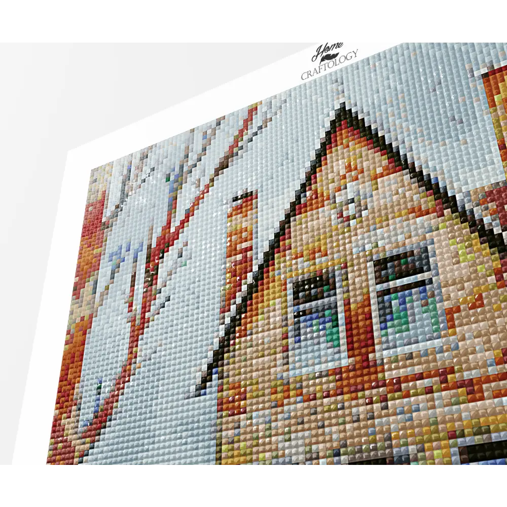 Brick House - Premium Diamond Painting Kit - Diamond Painting Kit