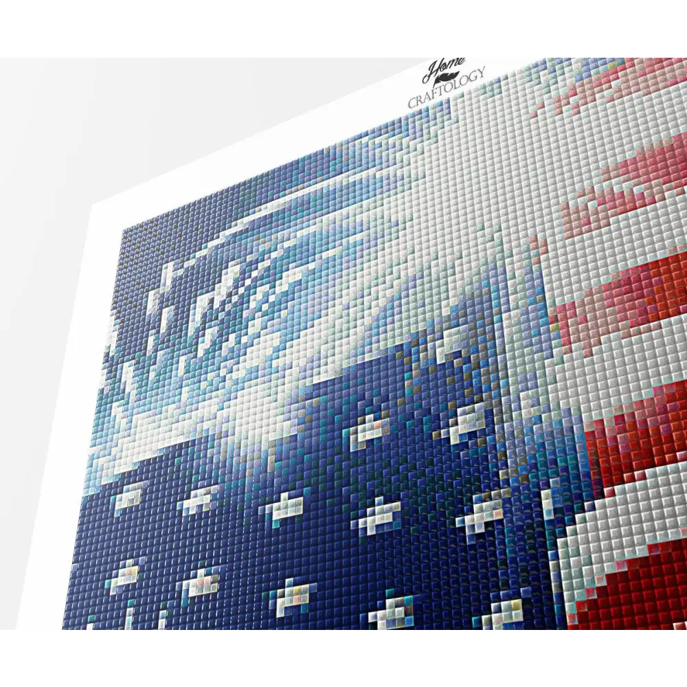 Broad Stripes and Bright Stars - Premium Diamond Painting Kit - Diamond Painting Kit