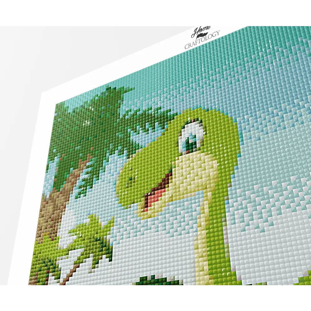 Brontosaurus - Premium Diamond Painting Kit - Diamond Painting Kit
