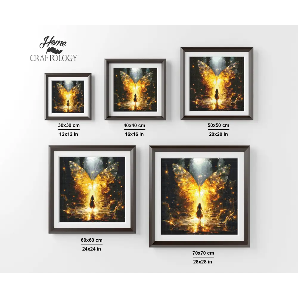 Butterfly Fairy - Exclusive Premium Diamond Painting Kit - Diamond Painting Kit