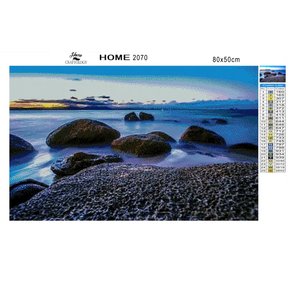 Byron Bay - Premium Diamond Painting Kit - Diamond Painting Kit