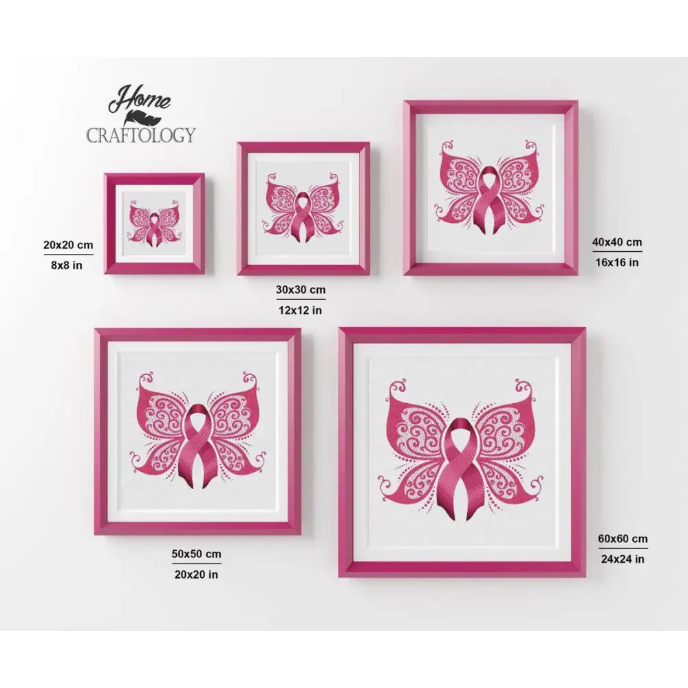 Cancer Awareness - Diamond Painting Kit - Home Craftology
