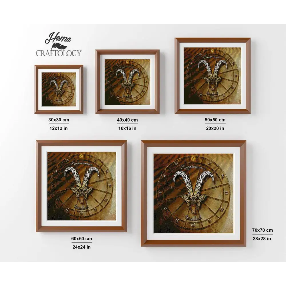 Capricorn Horoscope - Premium Diamond Painting Kit - Diamond Painting Kit
