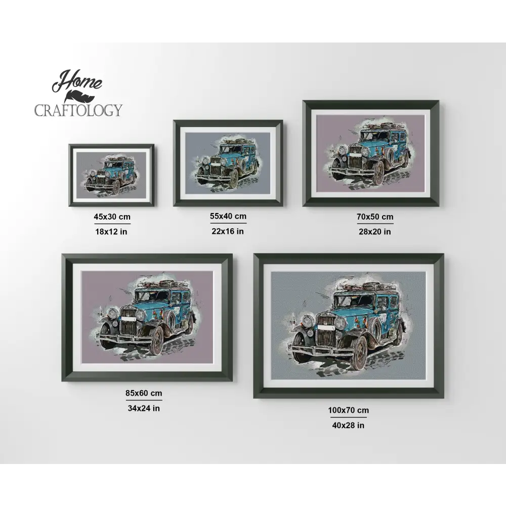 Car for Travelling - Premium Diamond Painting Kit - Diamond Painting Kit