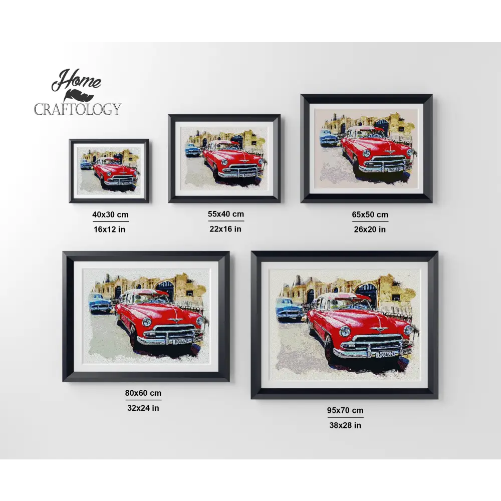 Car Painting - Premium Diamond Painting Kit - Diamond Painting Kit