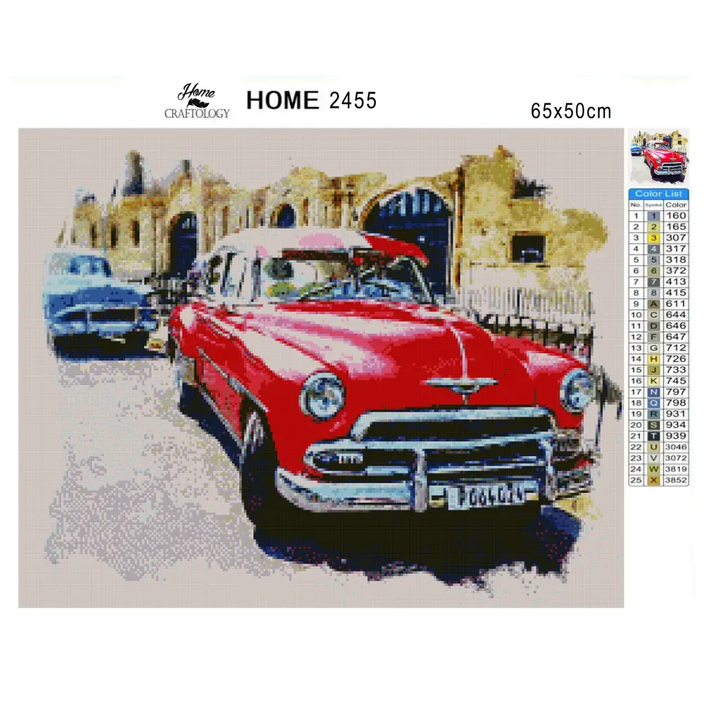 Car Painting - Premium Diamond Painting Kit - Diamond Painting Kit
